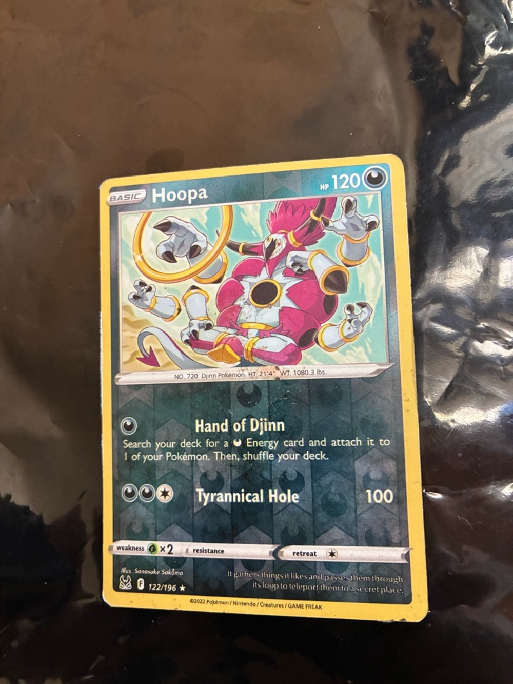 Hoopa Pokemon Card - Basic - 120 HP
